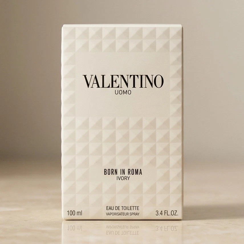Valentino Uomo Born In Roma Ivory - 3.4 oz / 100 ml Eau De Toilette Spray for Men