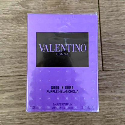 Valentino DONNA Born in Roma PURPLE Melancholia EDP 3.4 oz - 100 ml - NEW NO TARIFF