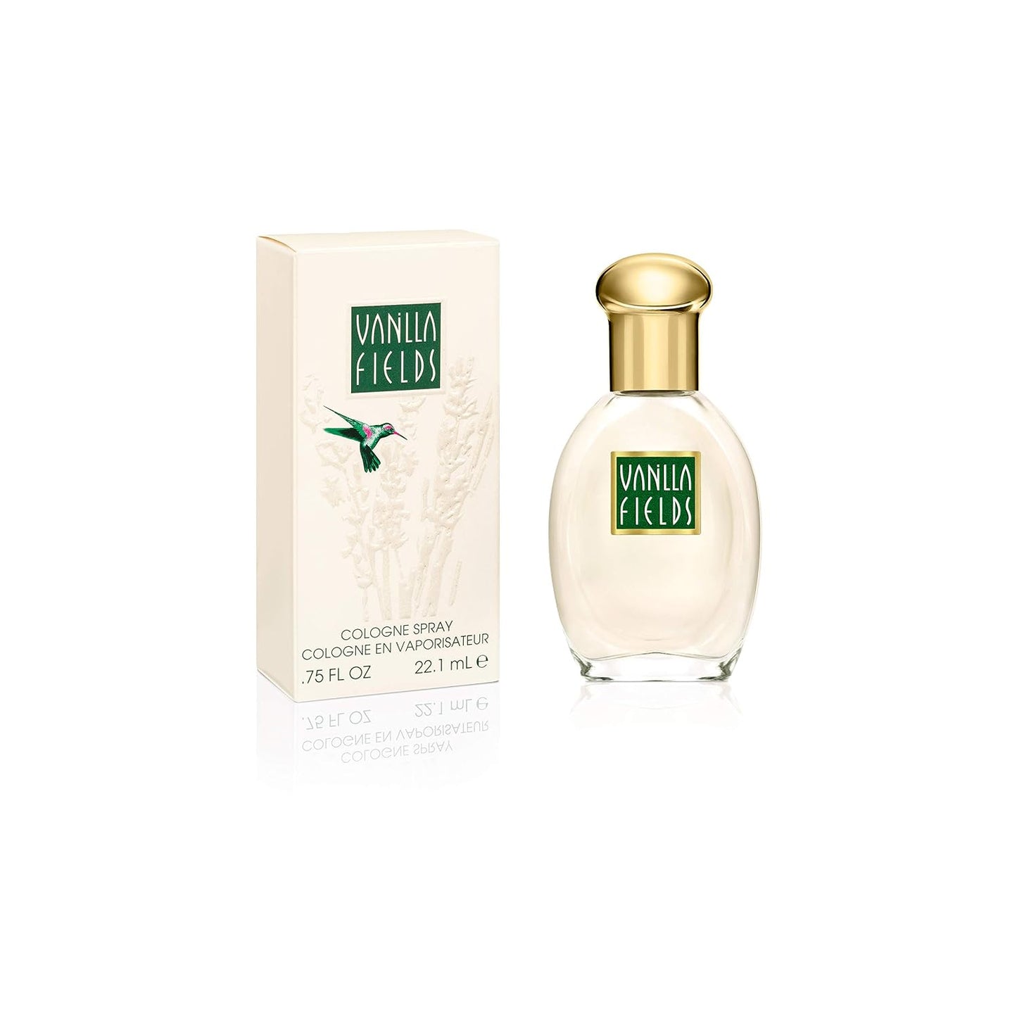 Vanilla Fields Cologne Spray, Vegan Formula, Perfume, Enticing Floral Notes, 0.75 oz