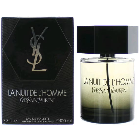 La Nuit De L'Homme by Yves Saint Laurent for Men – 3.3 oz (100ml)